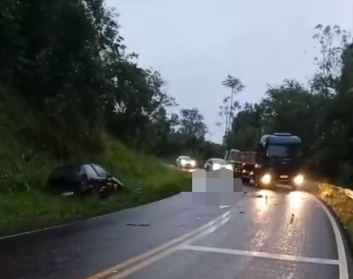 Acidente gravíssimo  na PR-475 entre Quedas do Iguaçu e São Jorge D'Oeste.