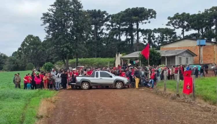 Fazenda é invadida por 250 integrantes da FNL em Quedas do Iguaçu