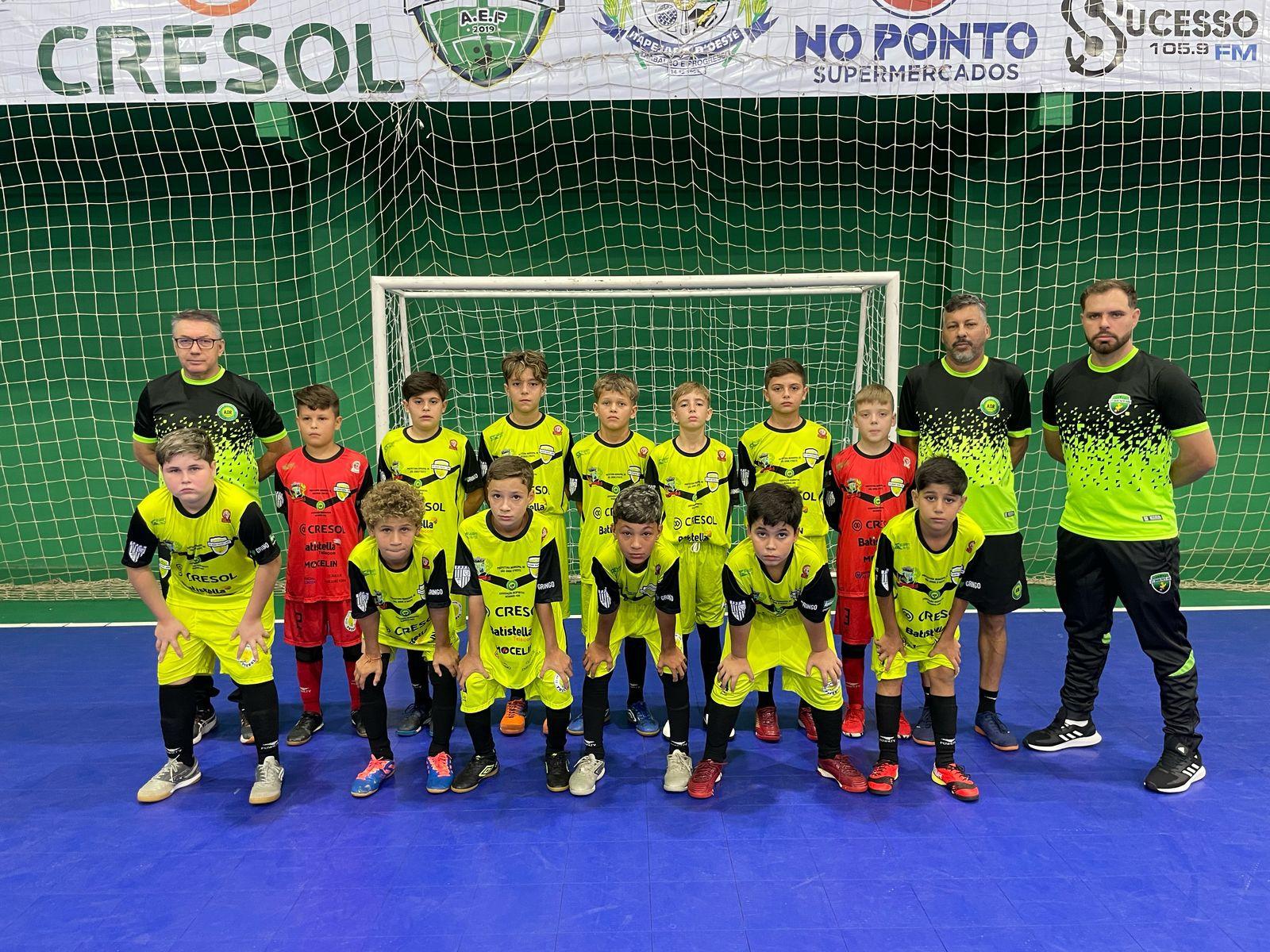 São Jorge Futsal Sub-11 garante vaga na fase final da Série Ouro do Paranaense de Base