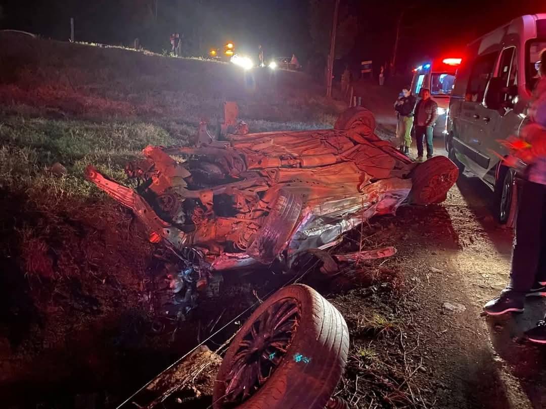 Acidente com capotamento deixa um morto na entrada de Sulina