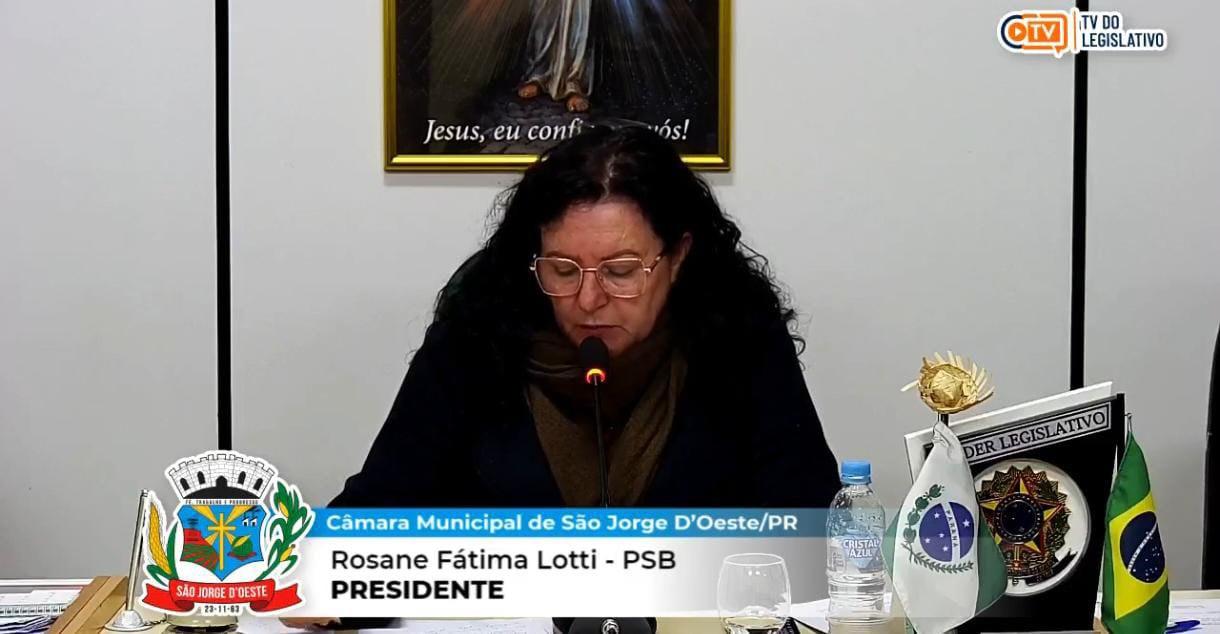 Câmara Municipal de São Jorge D’Oeste encerra semestre com 33 projetos aprovados e anuncia recesso legislativo