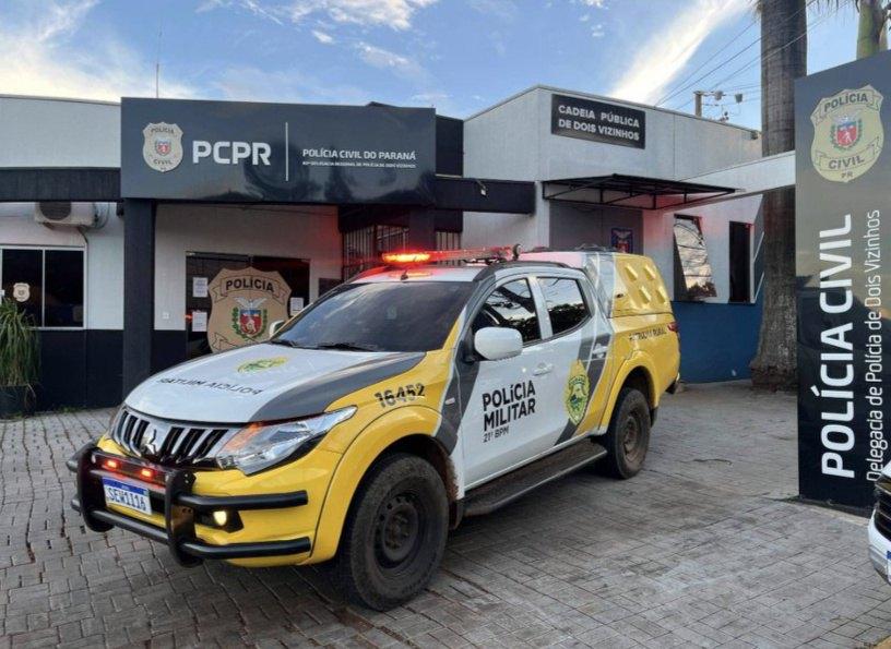 Polícia Civil prende em Dois Vizinhos suspeito de emboscar e executar homem com 30 tiros em Quedas do Iguaçu