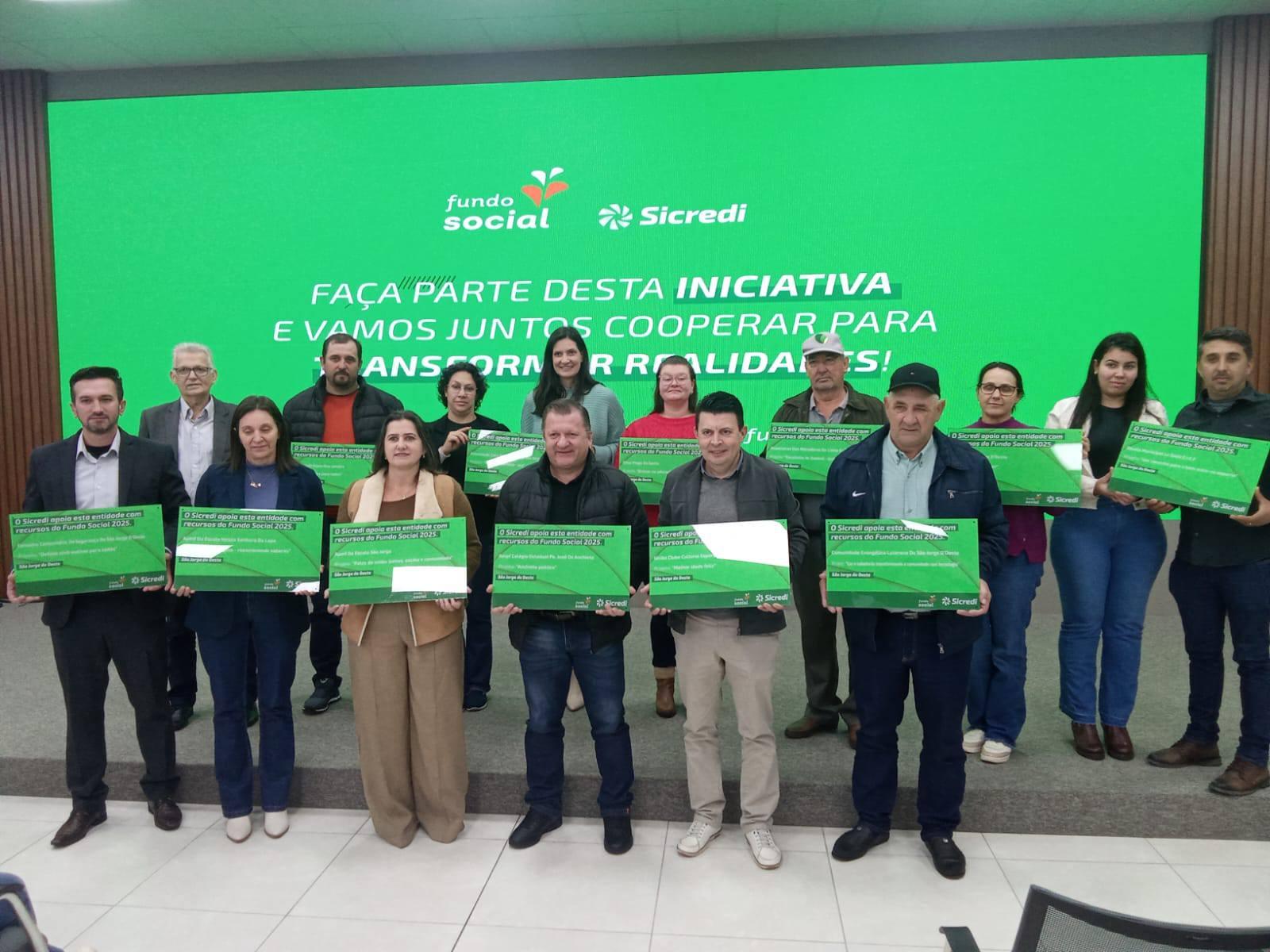 Sicredi Iguaçu bate recorde histórico de investimentos sociais e destina R$ 3,2 milhões a projetos em 41 municípios