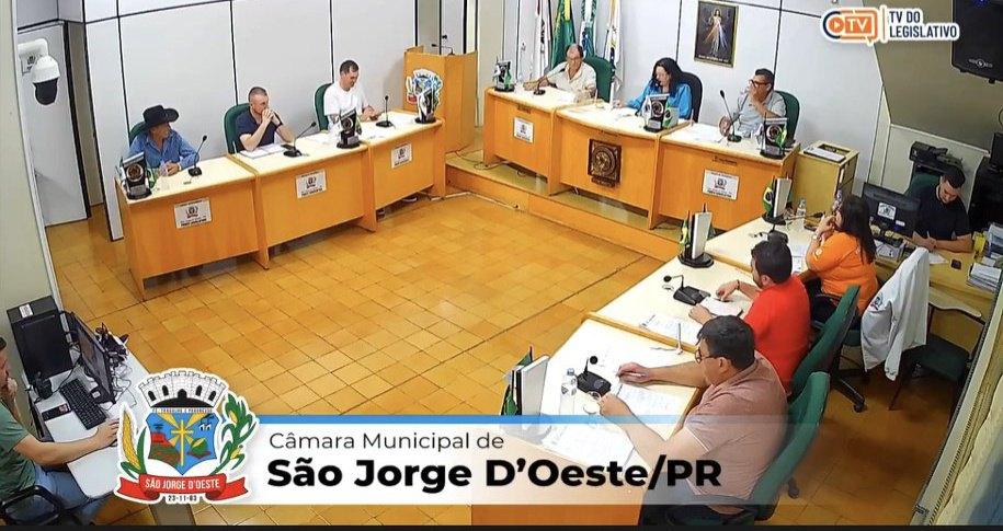 Câmara de Vereadores de São Jorge D’Oeste aprova criação da Procuradoria Jurídica e debate moradias e saúde
