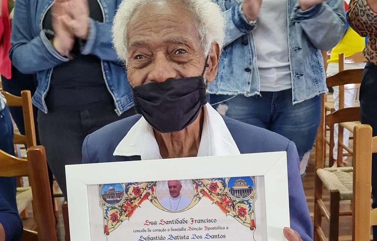 Falece aos 123 anos o senhor Sebastião Batista dos Santos, conhecido como “Bastiãozinho”, em Coronel Vivida