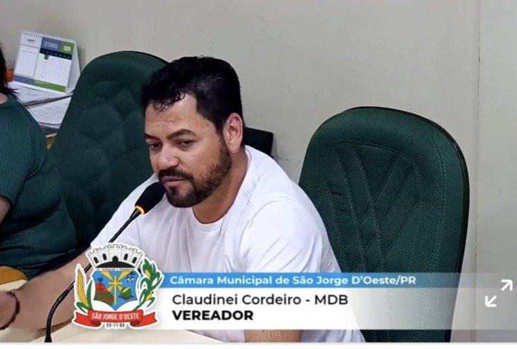 Obras no Distrito de Doutor Antônio Paranhos começam com investimento de R$ 2 milhões da Itaipu, destaca vereador Claudinei Cordeiro