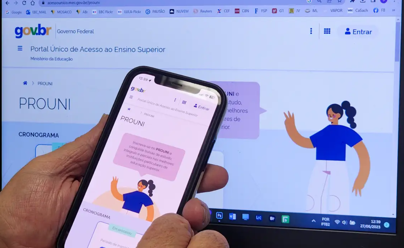 Prouni: prazo para comprovar informações de inscrição termina hoje
