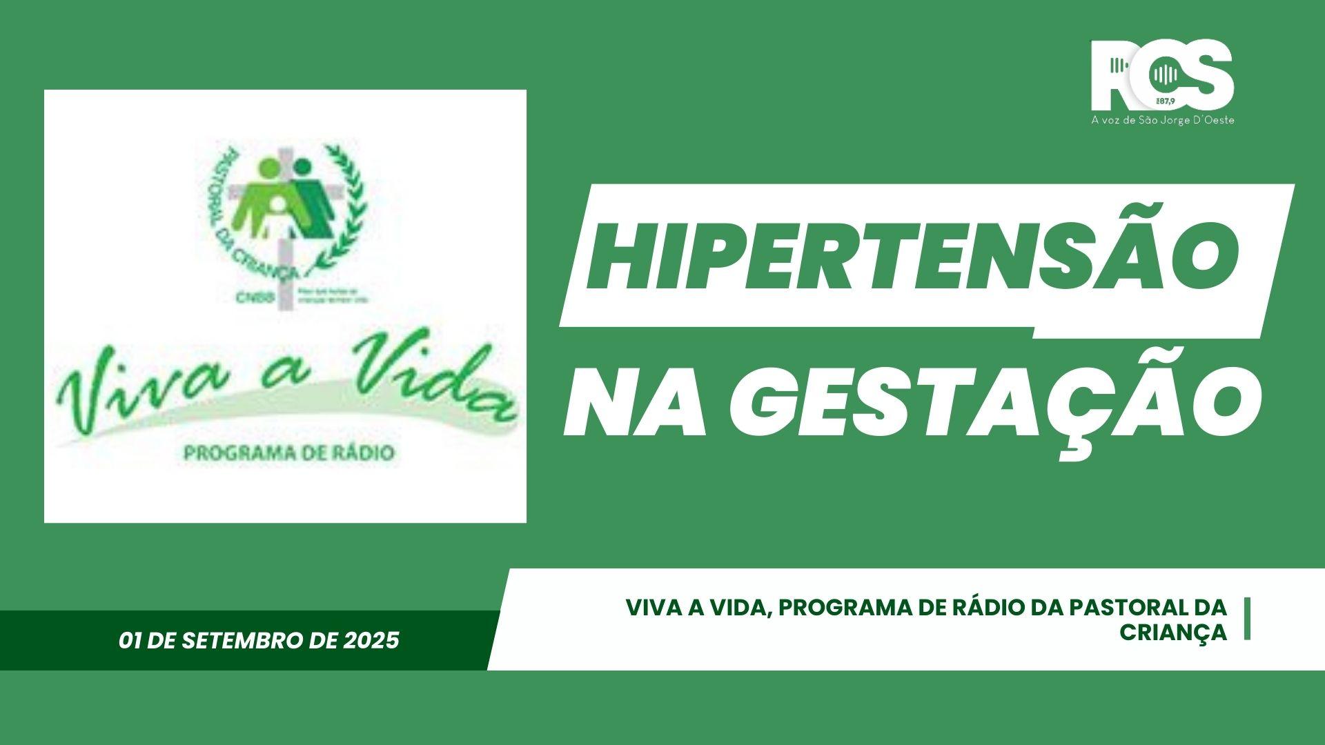 Viva a Vida, programa de rádio da Pastoral da Criança