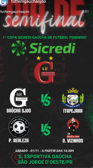 1ª Copa Gaúcha Feminina em São Jorge D´Oeste