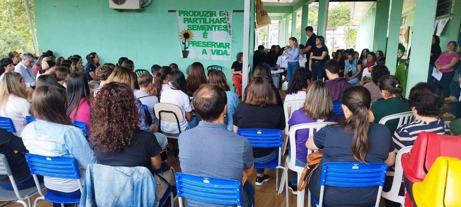 Educação e tradição se unem na II Festa das Sementes Crioulas em Nova Sant’Ana, distrito de São Jorge D’Oeste