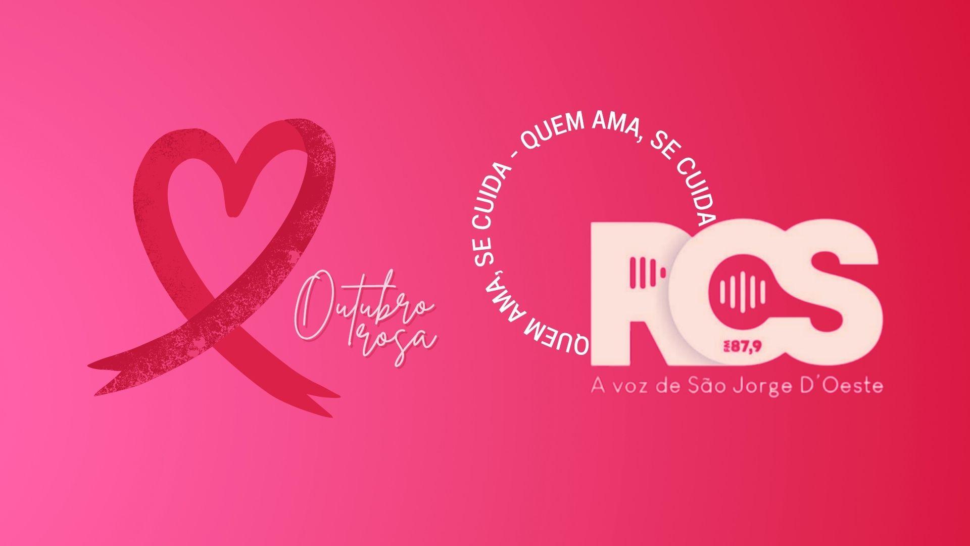 Outubro Rosa: RCS FM de São Jorge D'Oeste, PR, abraça a causa da prevenção do câncer de mama