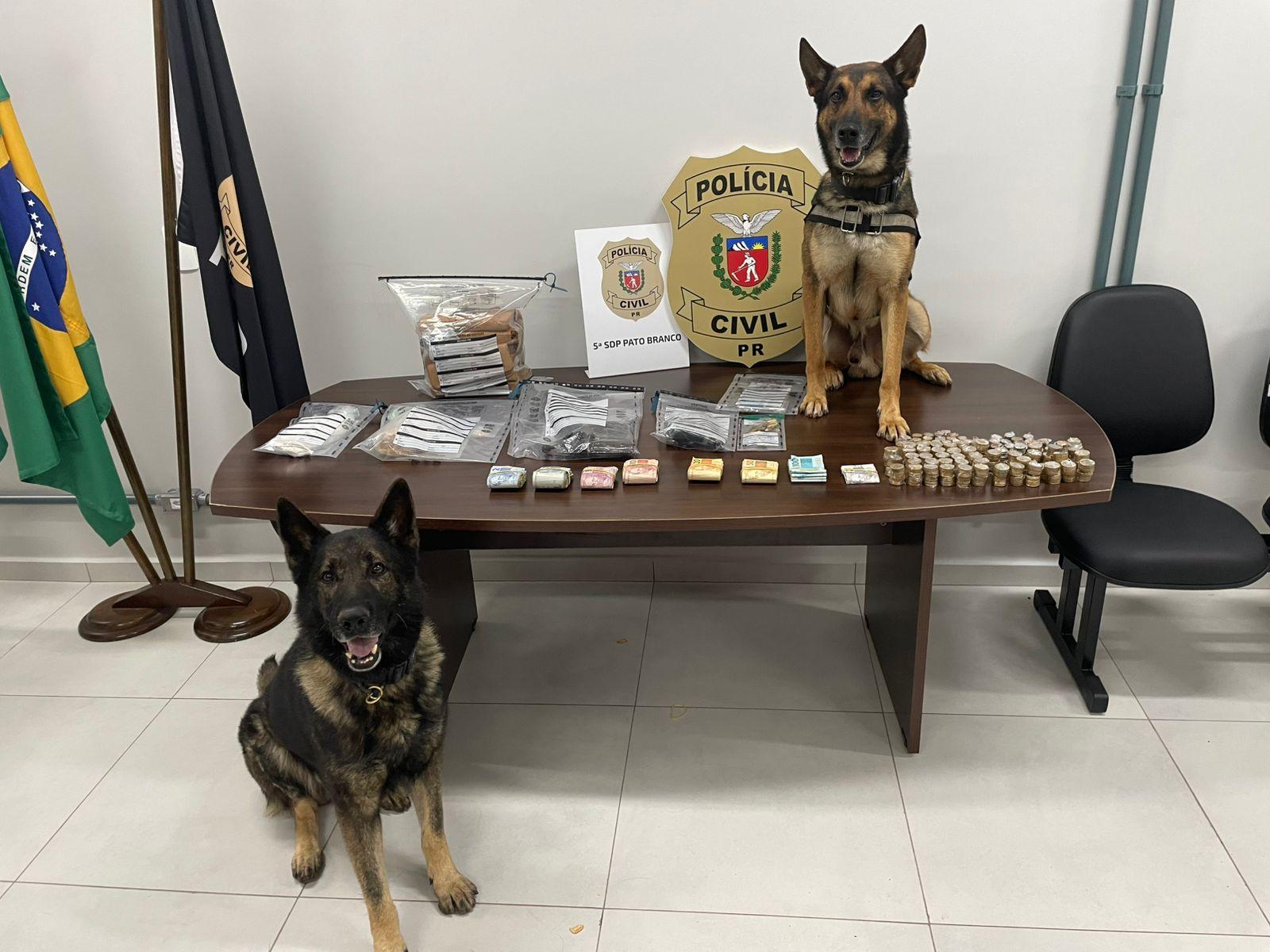 PCPR e PMPR prendem três pessoas em flagrante durante a investigação de homicídio ocorrido em Pato Branco