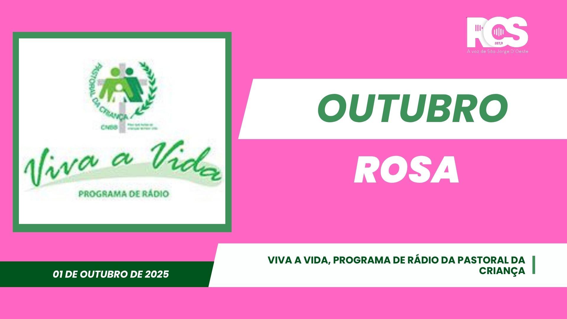 Viva a Vida, programa de rádio da Pastoral da Criança