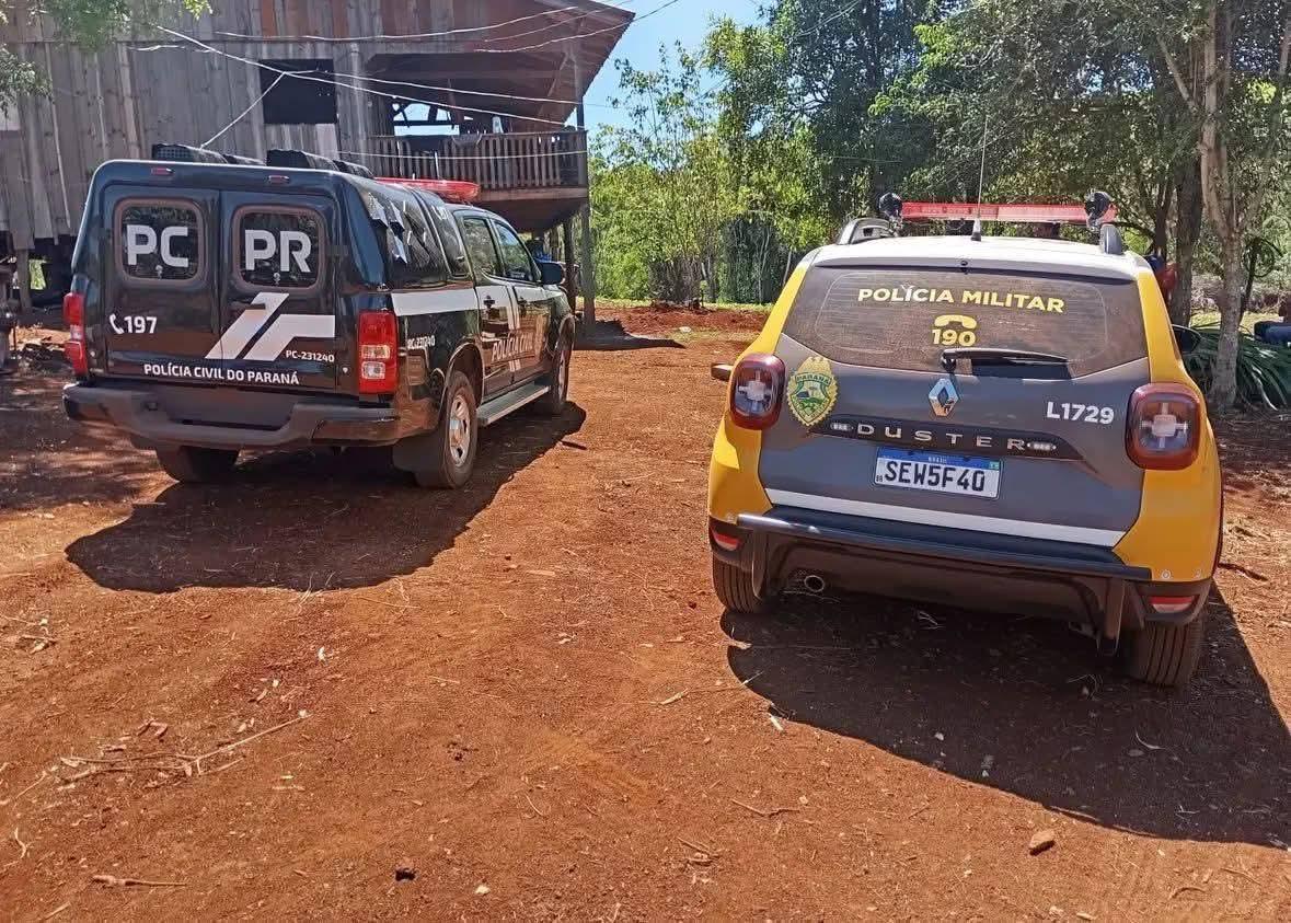 Polícia Civil e Polícia Militar prendem homem por crime ambiental em Quedas do Iguaçu