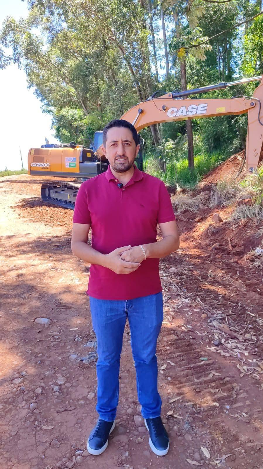 Prefeito Gelson Coelho destaca avanço na recuperação de mais de 350 km de estradas rurais em São Jorge D’Oeste