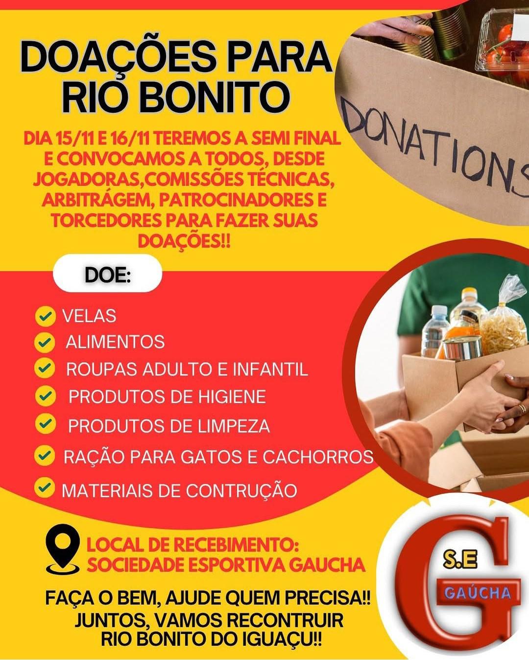 SOLIDARIEDADE EM CAMPO!