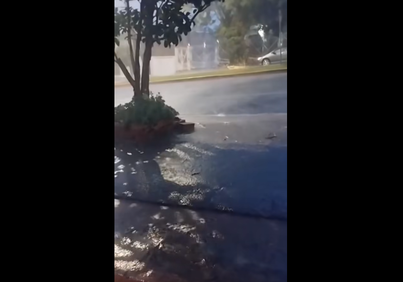 Chuva intensa marca a Segunda-Feira em São Jorge D’Oeste e registra volume expressivo