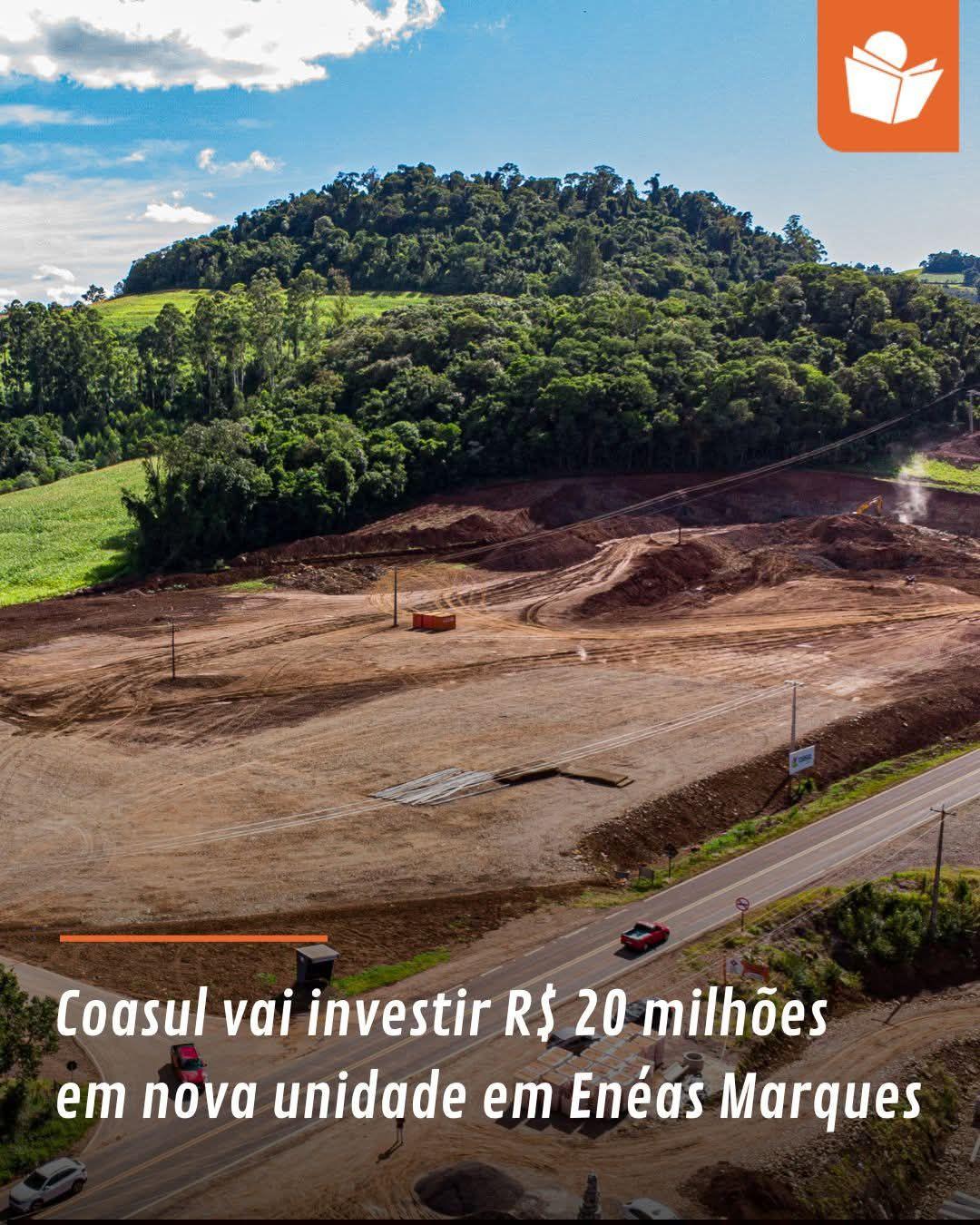 Coasul anuncia investimento superior a R$ 20 milhões em nova unidade de grãos em Enéas Marques