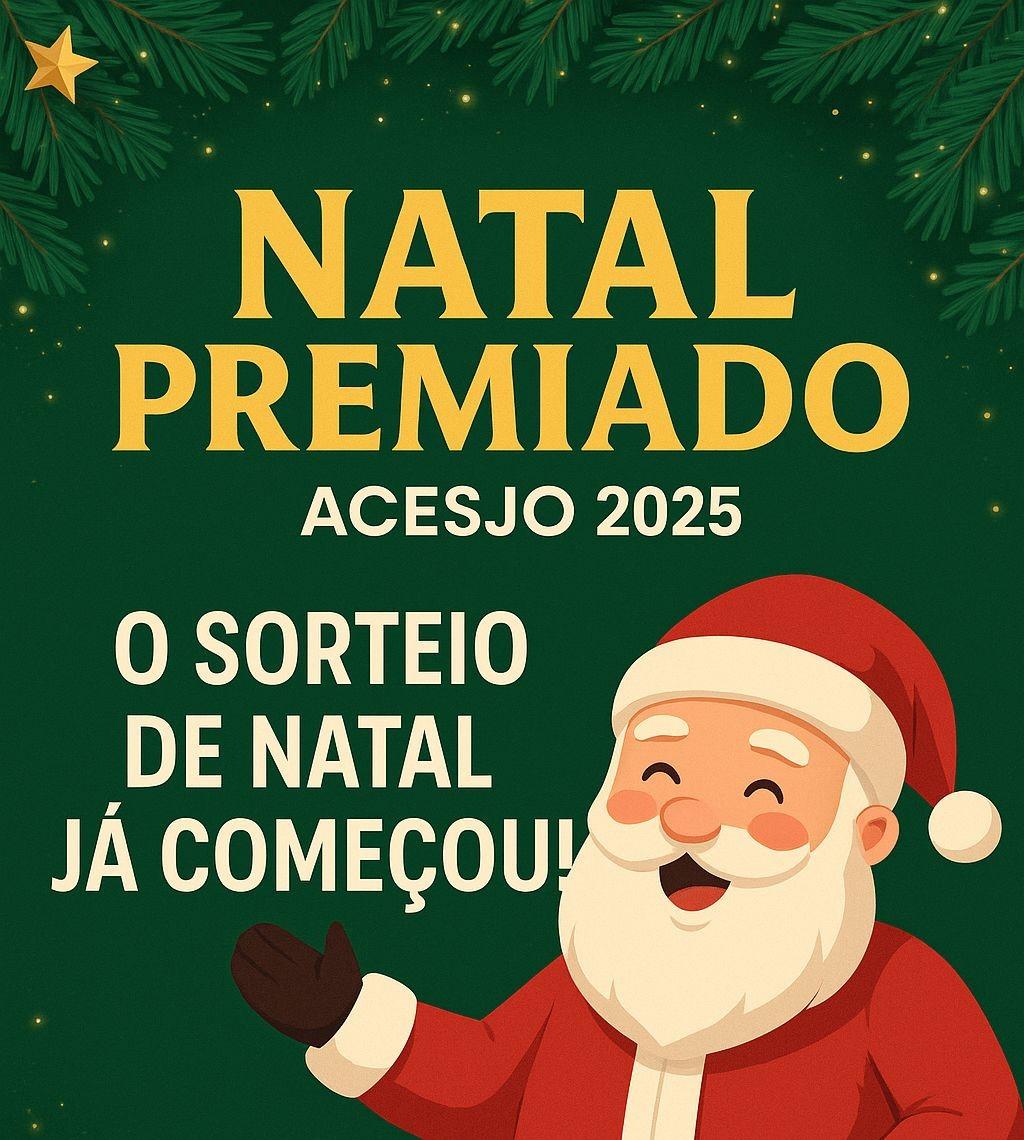Natal Premiado ACESJO 2025 inicia sorteios com grande participação do comércio e forte engajamento dos consumidores
