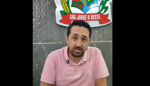 São Jorge D’Oeste organiza novo calendário de coleta de entulhos e prefeito Gelson Coelho pede apoio da comunidade