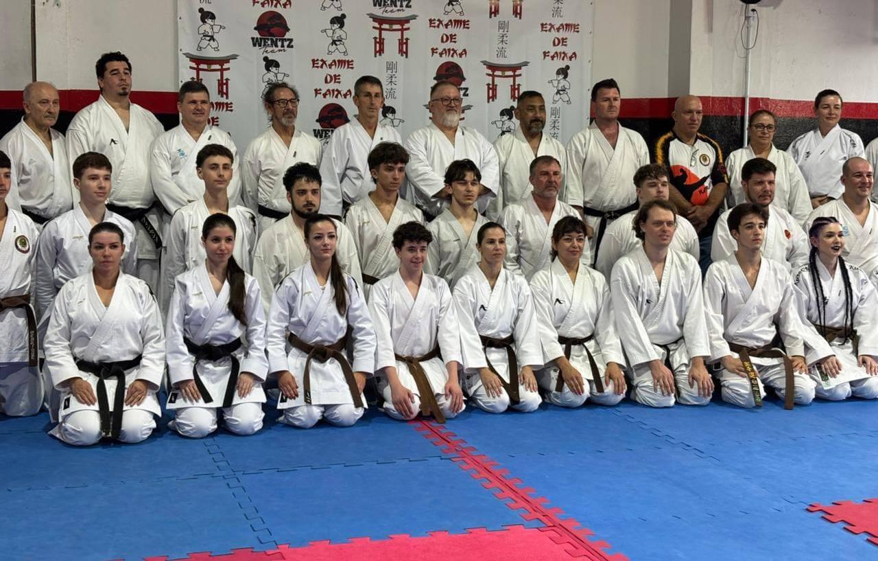 Sensei Ângela Márcia conduz São Jorge D’Oeste a conquistas expressivas no Exame de Dans 2025 em Cascavel