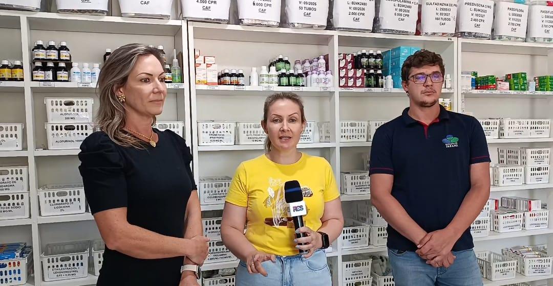 A Farmácia Básica Municipal de São Jorge D’Oeste recebe visita técnica da equipe da 8ª Regional de Saúde de Francisco Beltrão
