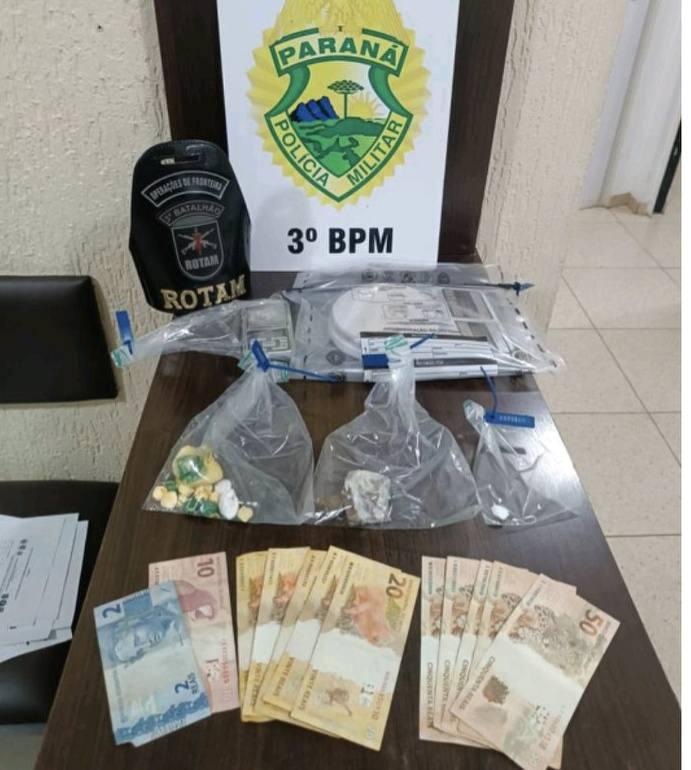 Polícia Militar realiza grandes apreensões em operações de combate ao tráfico no Sudoeste do Paraná
