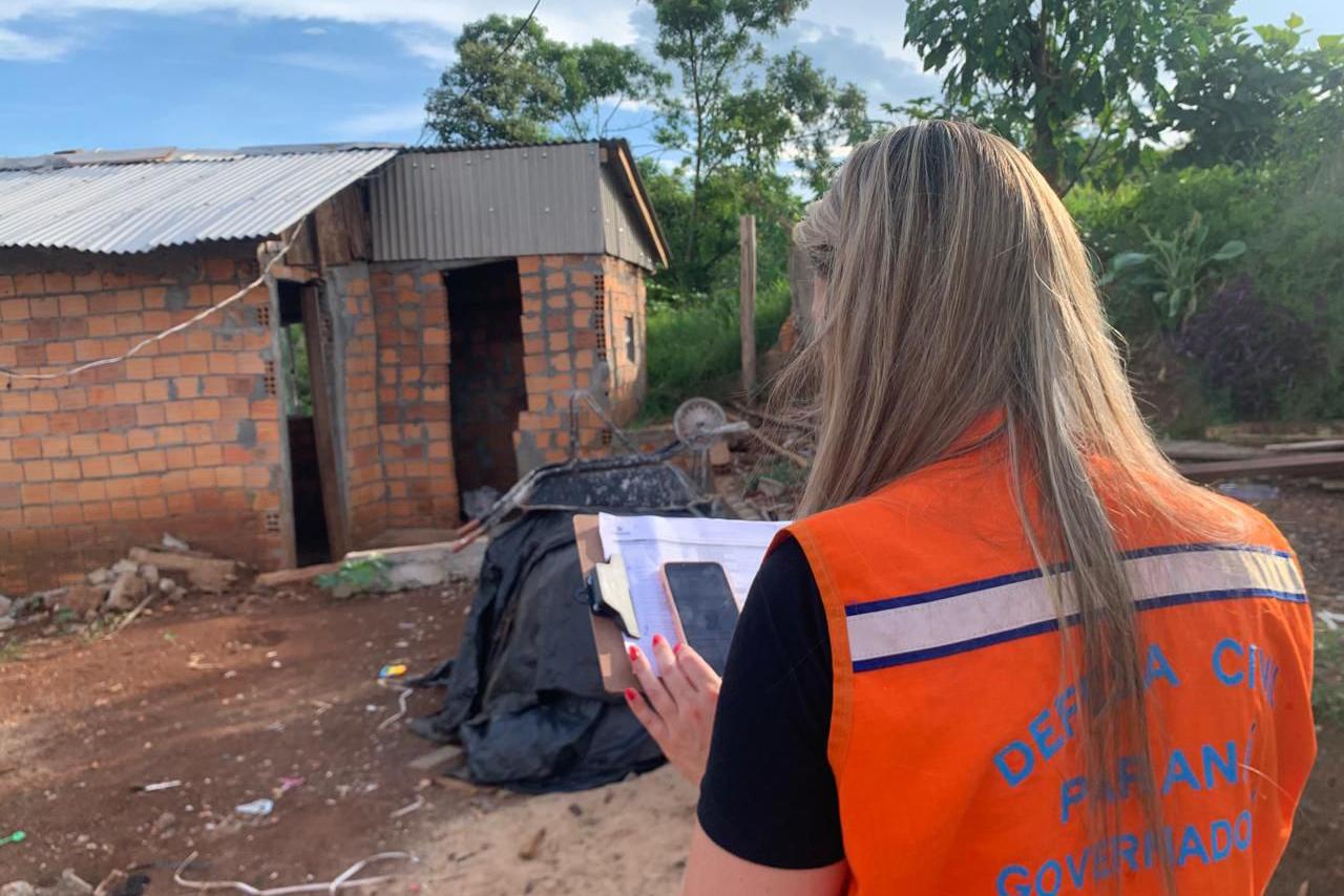 Auxílio para reconstrução de casas: Estado vistoria mais 494 imóveis de Rio Bonito do Iguaçu