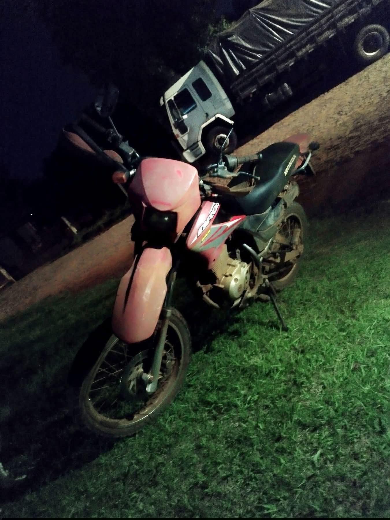 Motociclista de São Jorge D'Oeste se envolve em acidente neste Sábado em Nova Lurdes 