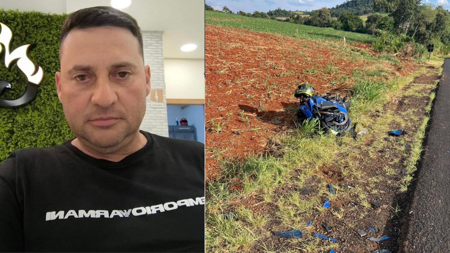 Motociclista é identificado após grave acidente na PR-475 em São Jorge D’Oeste