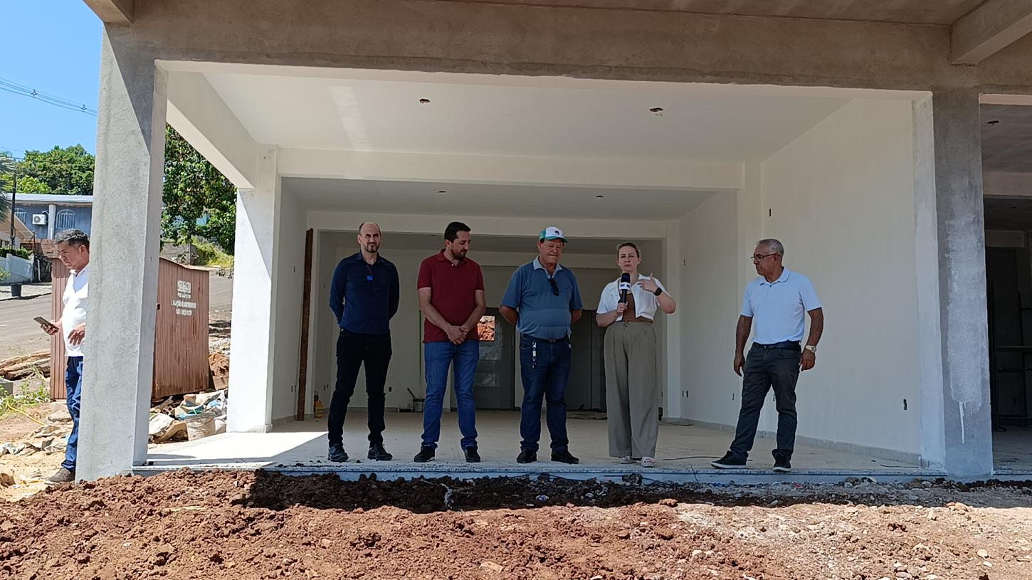 Novo prédio do Sindicato dos Trabalhadores Rurais de São Jorge D’Oeste está quase finalizado