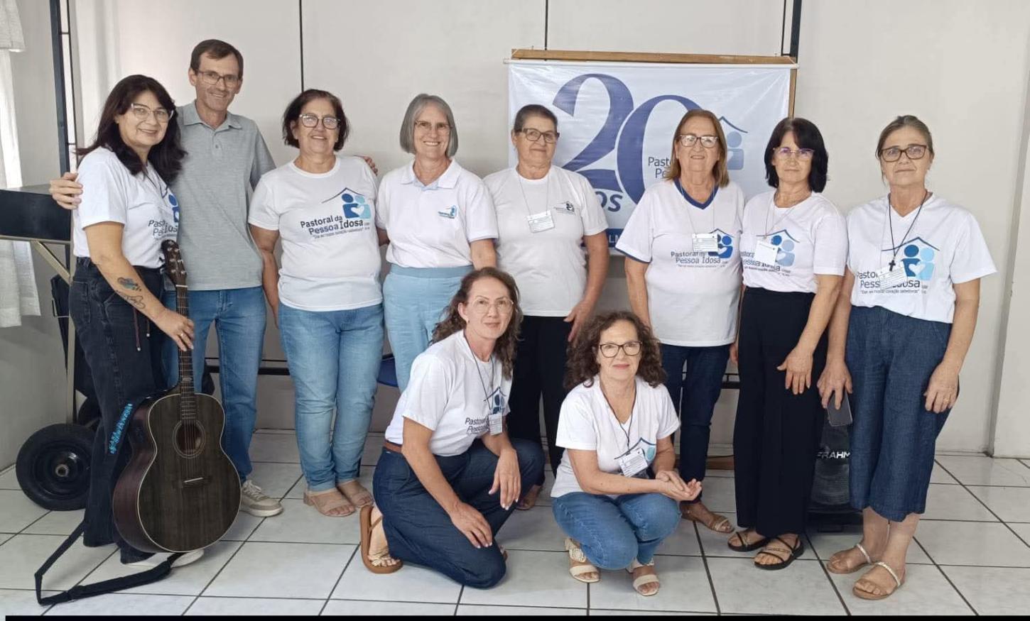 Pastoral da Pessoa Idosa realiza formação e assembleia diocesana em Francisco Beltrão com participação de São Jorge D’Oeste