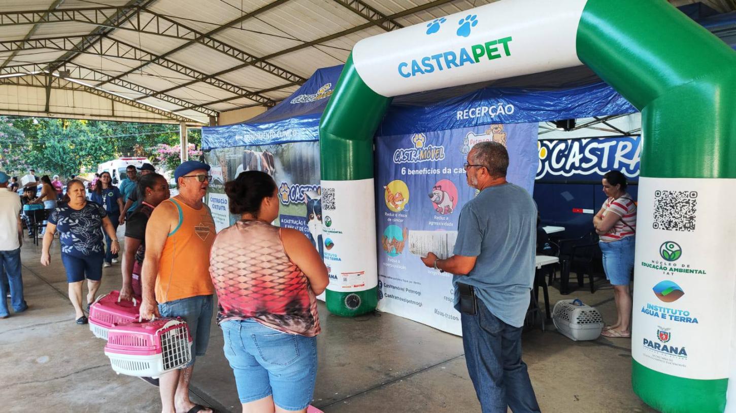 São Jorge D’Oeste realiza 199 castrações gratuitas pelo programa Castrapet