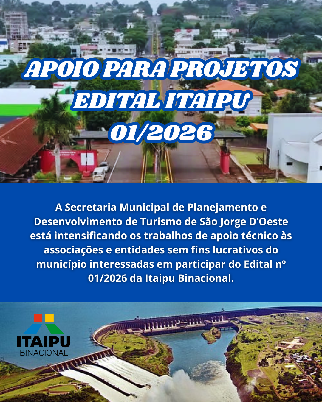 Secretaria de Planejamento e Desenvolvimento de Turismo apoia entidades na elaboração de projetos para edital da Itaipu Binacional