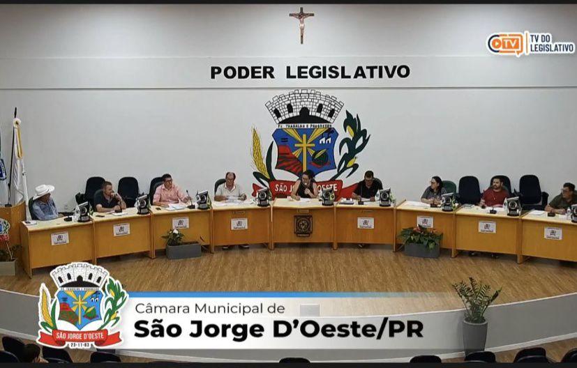 Câmara de São Jorge D’Oeste aprova projetos voltados a recicláveis, produção leiteira e esporte