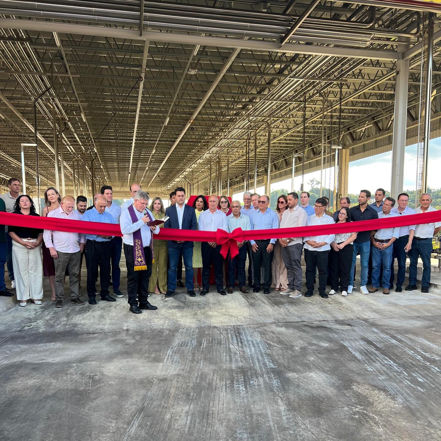 Inauguração da Piracanjuba projeta São Jorge D’Oeste no cenário industrial
