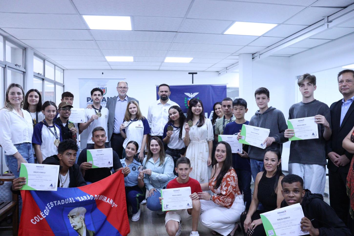 Com 19 medalhas, Paraná lidera Olimpíada Brasileira de Inovação, Ciência e Tecnologia