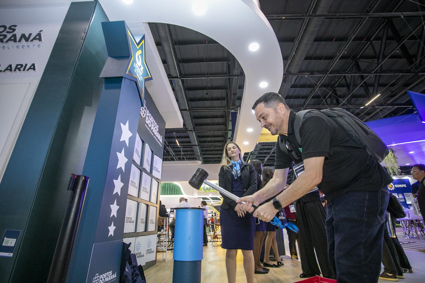 Portos do Paraná atrai grande público na Intermodal 2026