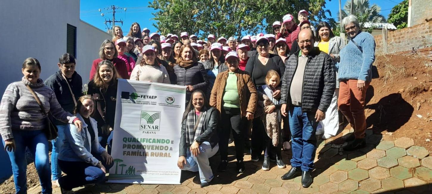 Mulheres do campo participam de encontro de fortalecimento e protagonismo em São Jorge D’Oeste