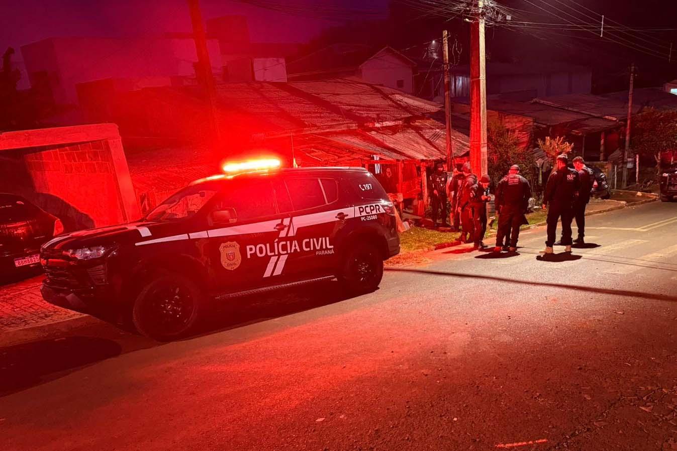 PCPR prende 26 pessoas em operação contra organização criminosa no Sudoeste