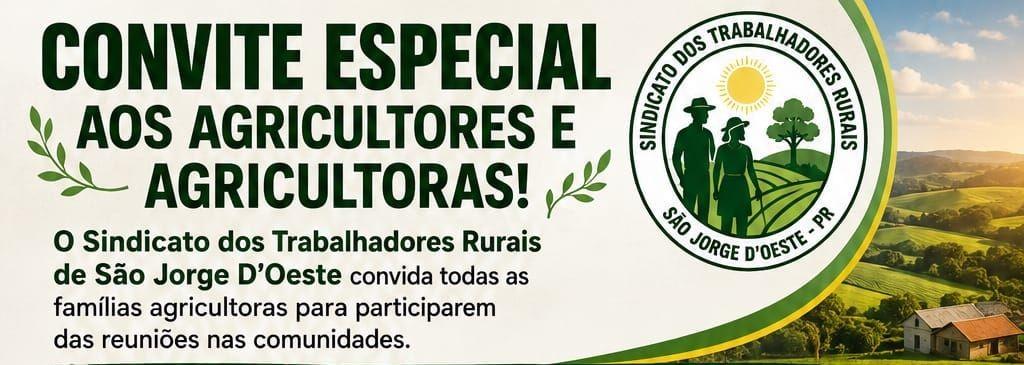 Sindicato dos Trabalhadores Rurais promove reuniões nas comunidades de São Jorge D’Oeste