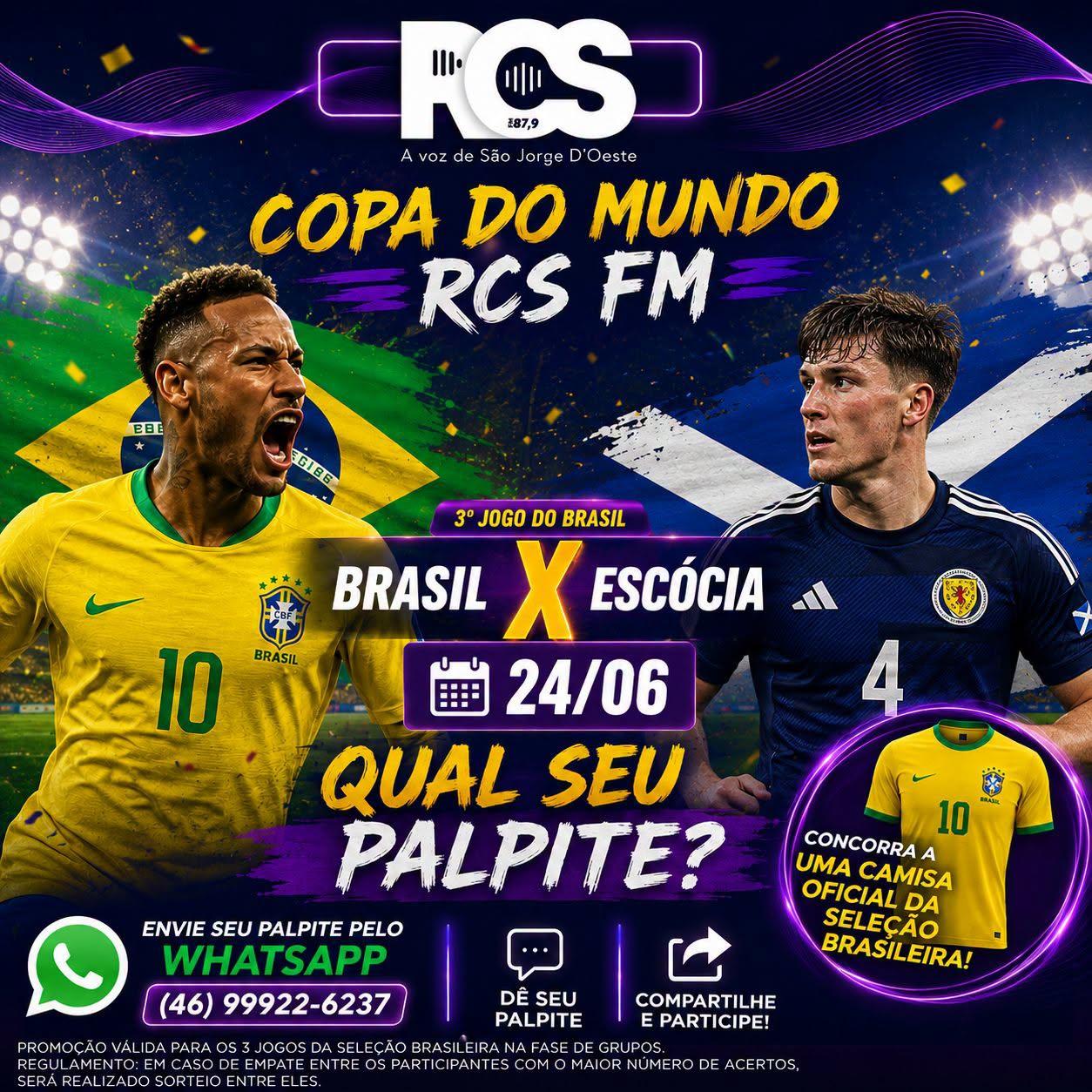 É DIA DE BRASIL NA COPA DO MUNDO!
