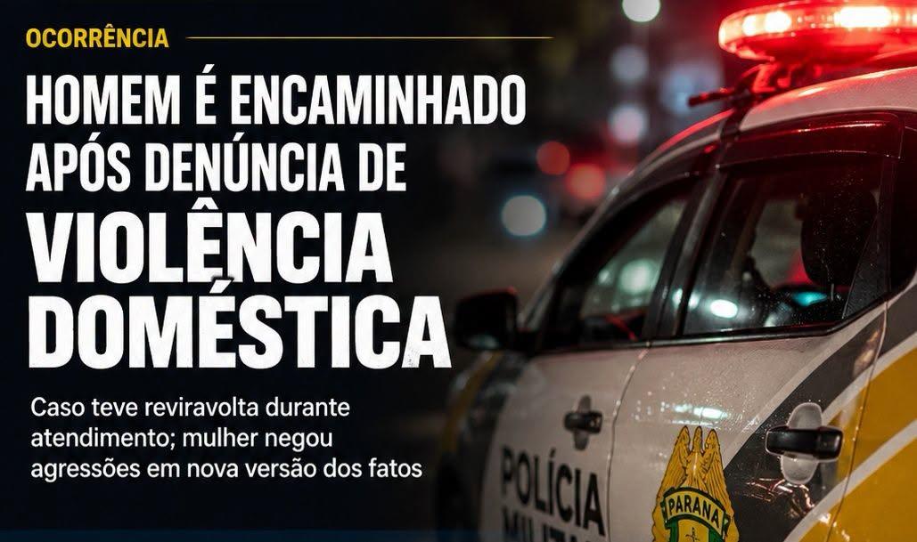 Homem é encaminhado após denúncia de violência doméstica em São João