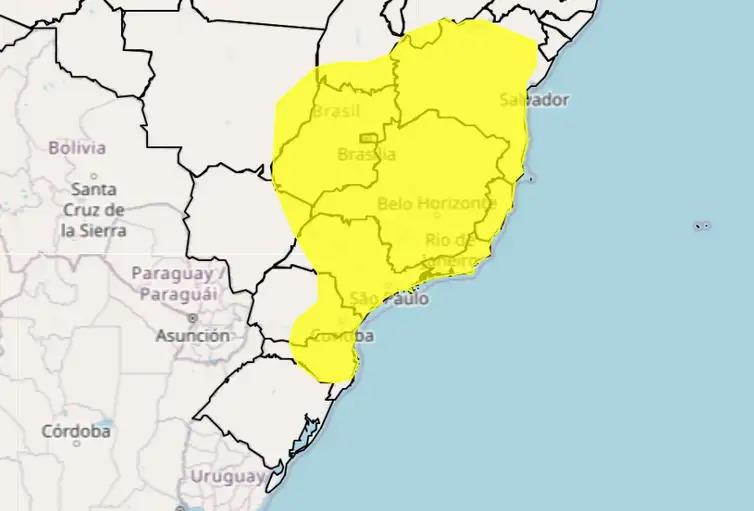 Inmet mantém alerta para o frio; Sul e Sudeste podem ter geada