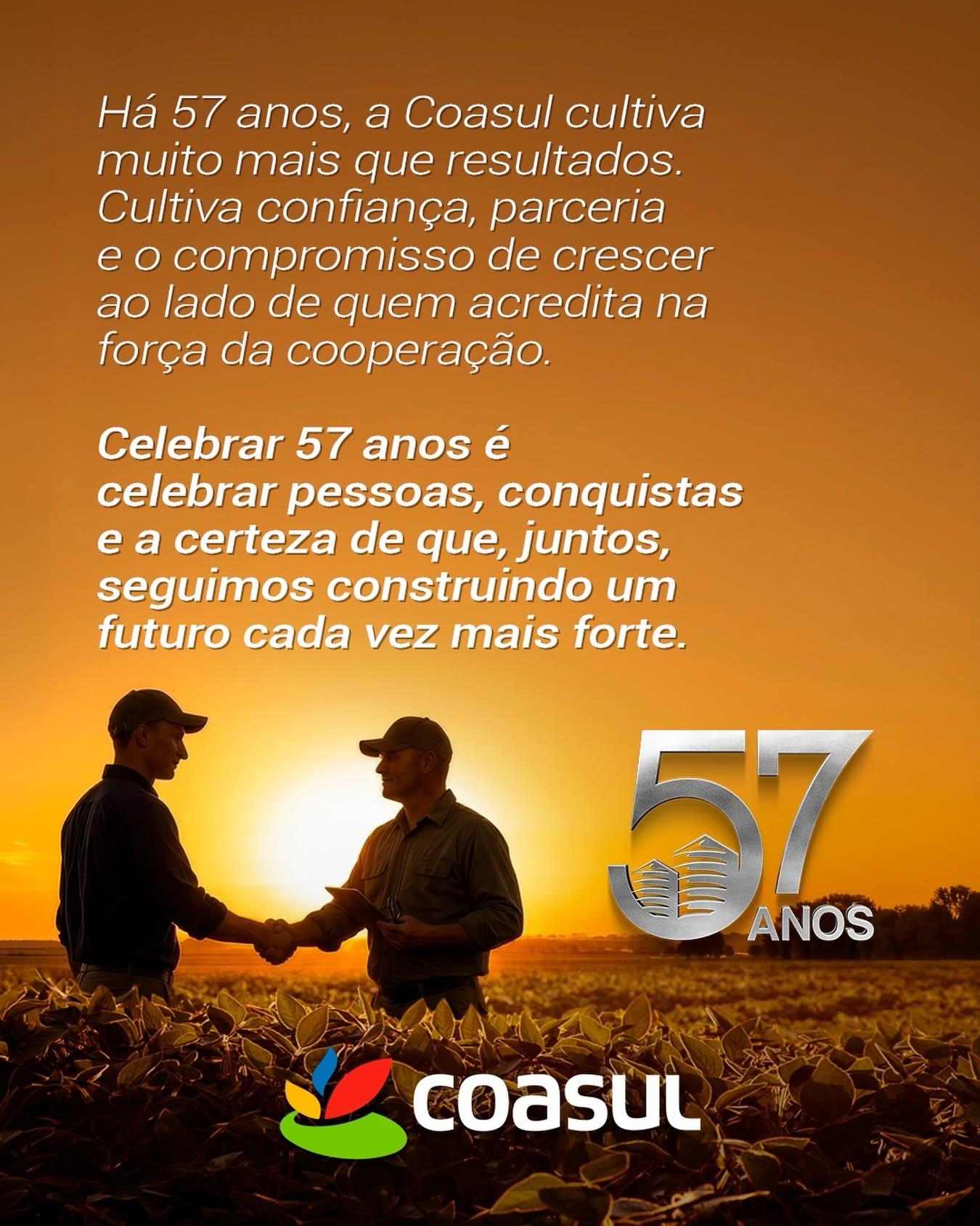 🎉 Parabéns, Coasul! 🎉