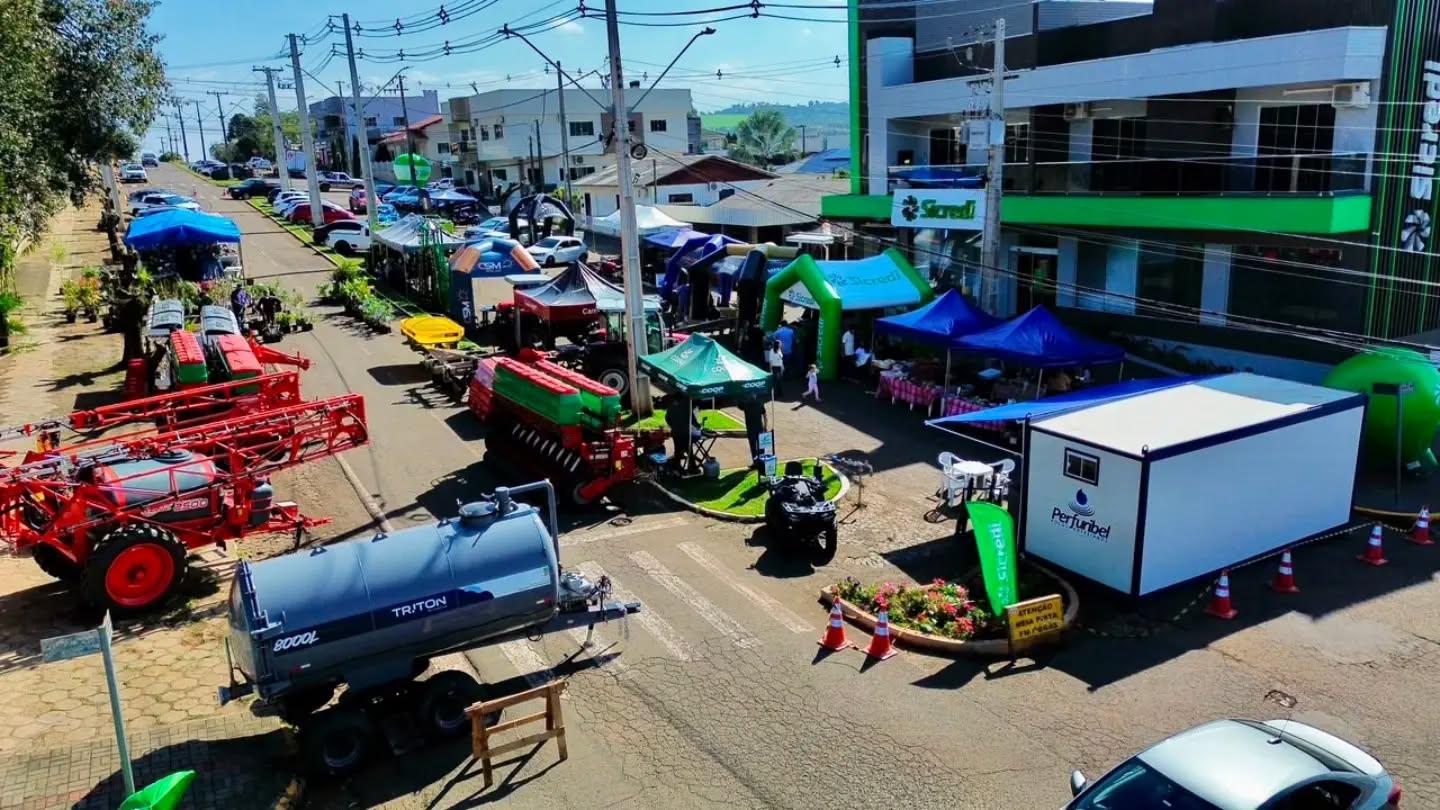 4ª AGRO FEIRA SICREDI impulsiona o desenvolvimento e fortalece o agronegócio em São Jorge D’Oeste