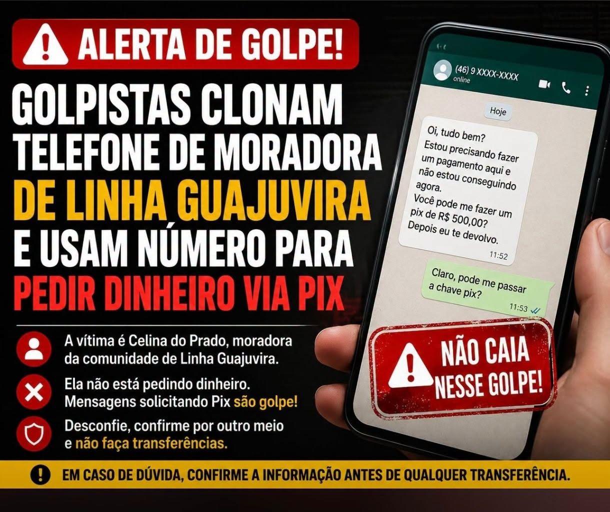 Alerta de Golpe em São Jorge D'Oeste