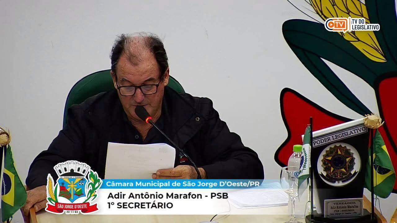 Câmara de São Jorge D'Oeste apresenta prestação de contas da reforma e modernização da sede do Legislativo