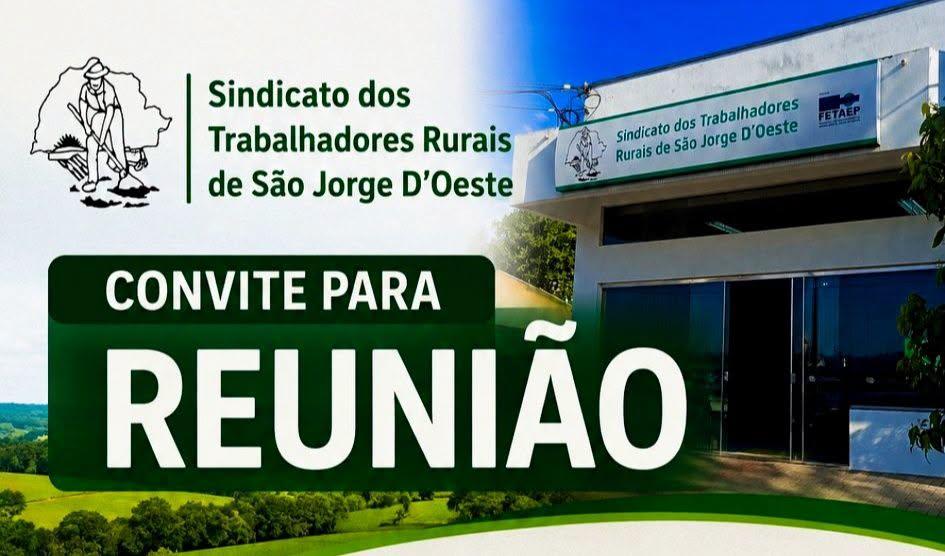 CONVITE PARA REUNIÃO