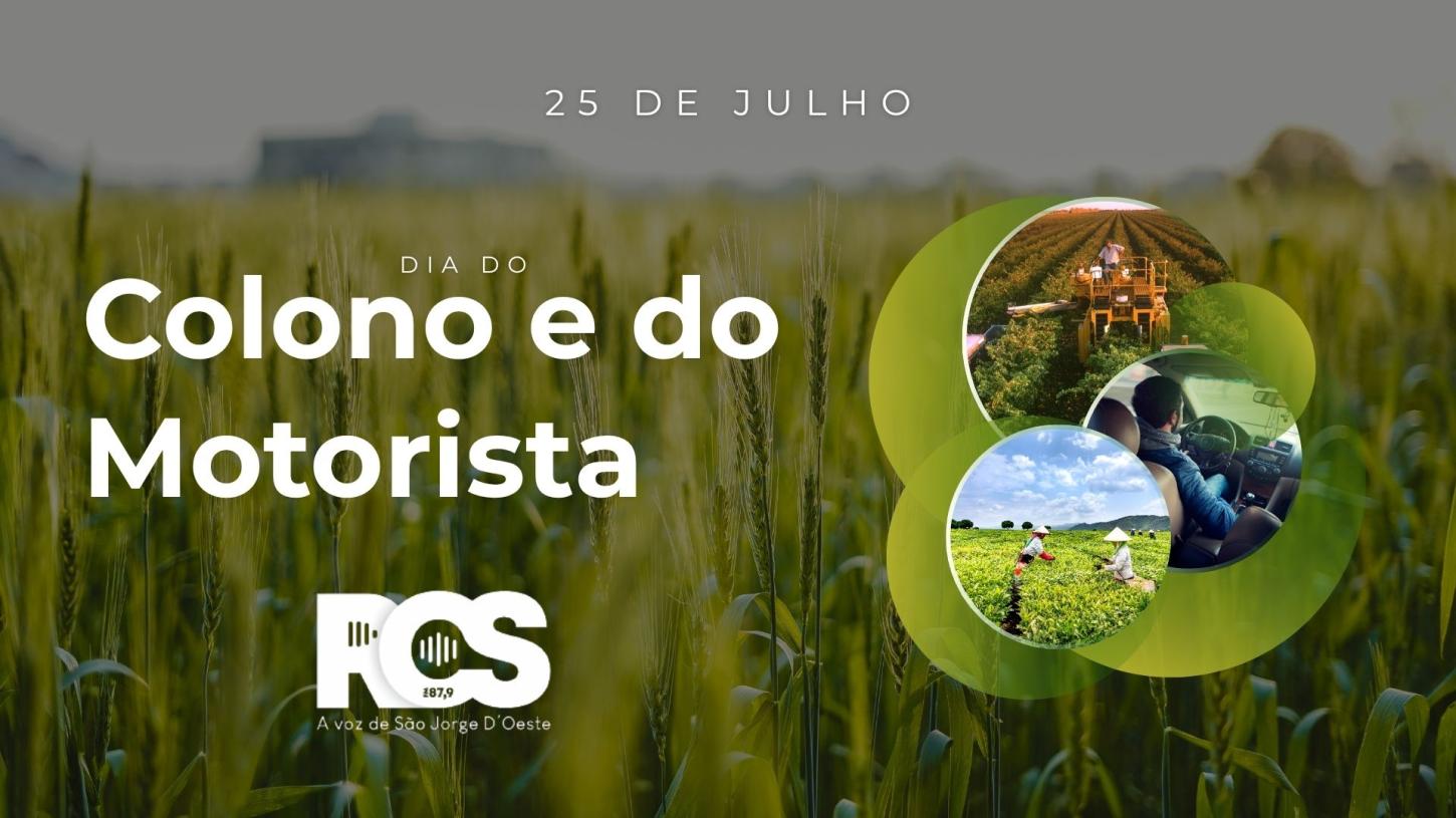 Dia do Colono e do Motorista celebra quem move o campo e o Brasil